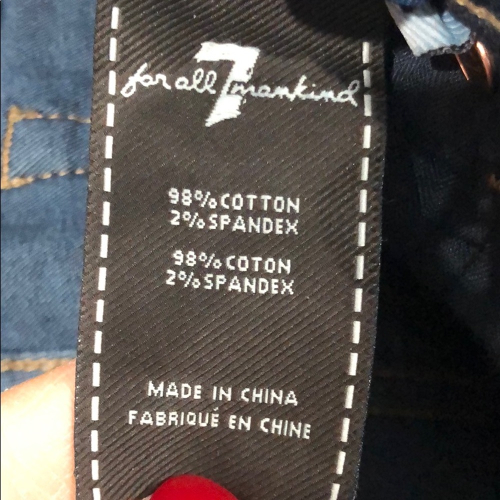 7 FOR ALL MANKIND skinny jeans - Picture 8 of 8